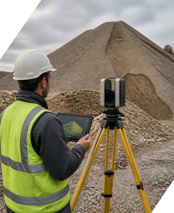Лазерное 3D сканирование насыпей в Камышине от 15414 р. | ЭкспертизаРоссия